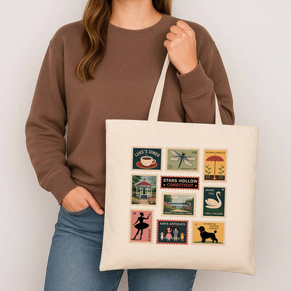 Gilmore Stamps Everyday Canvas Tote Bag