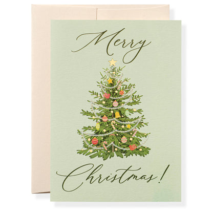 Merry Christmas Tree Card