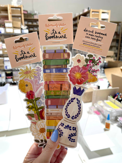 Rocket Die Cut Bookmark