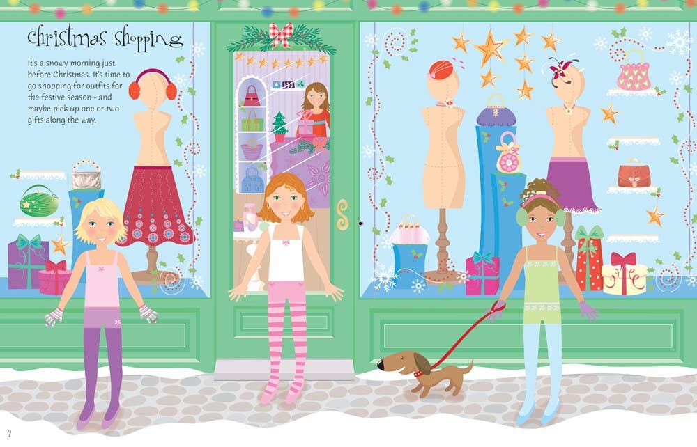 usborne sticker dolly dressing christmas Usborne Sticker Dolly Dressing Christmas Fairies.: Fiona Watt, Antonia Miller, Johanna Furst: 9781805072423: Amazon.com: Books