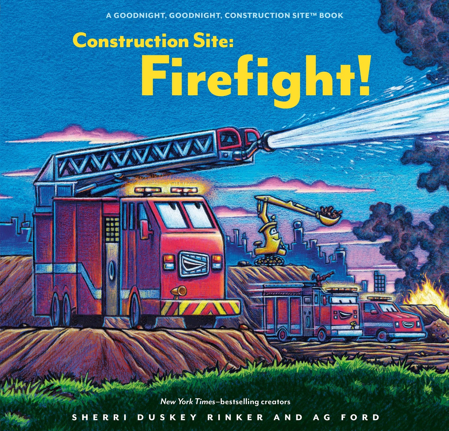 Construction Site: Firefight! by Sherri Duskey Rinker &amp; Ag Ford