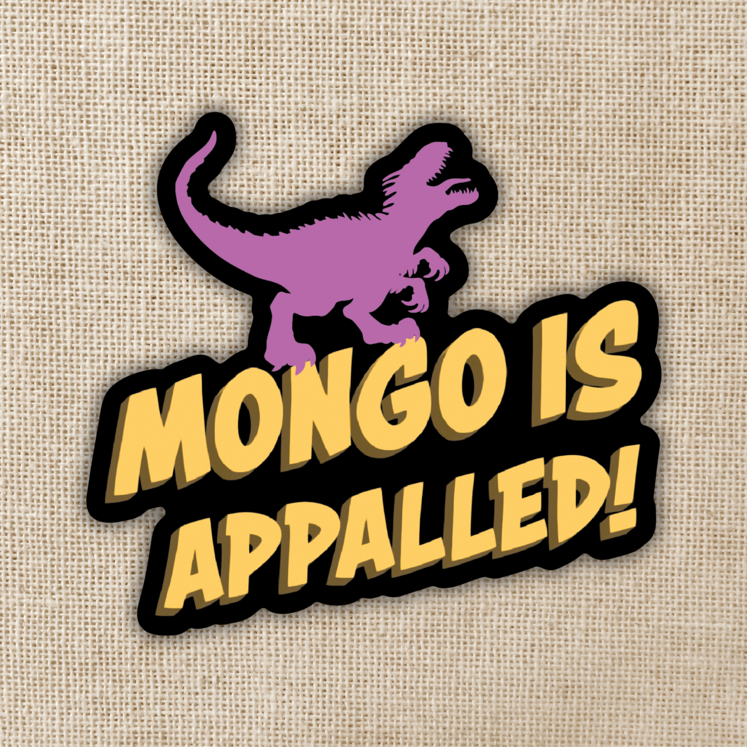 Mongo Is Appalled Sticker: Dungeon Crawler Carl