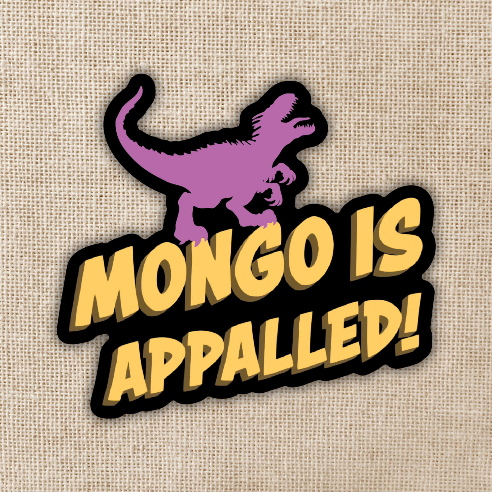 Mongo Is Appalled Sticker: Dungeon Crawler Carl