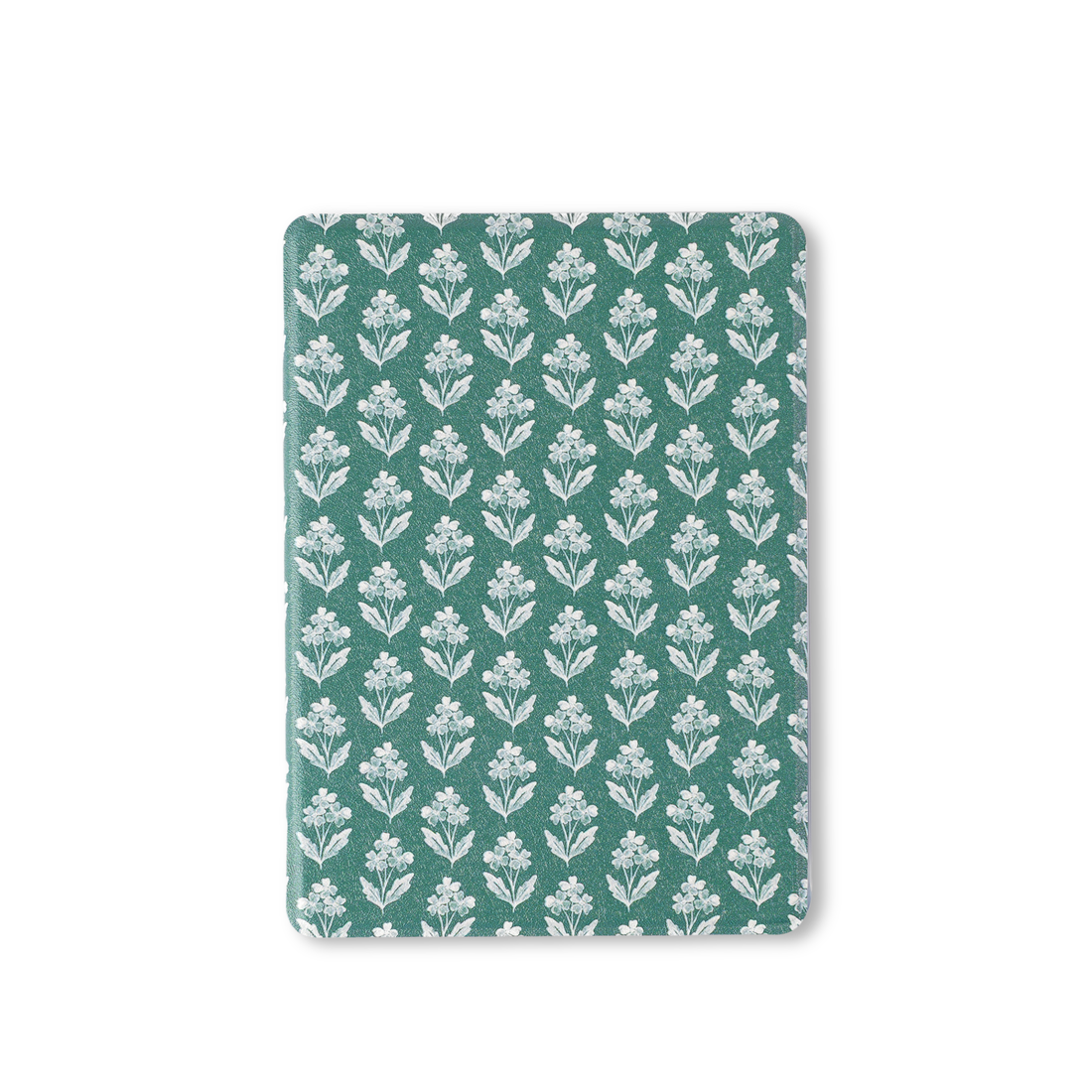 Forget Me Nots Sage Clear Back Kindle Case