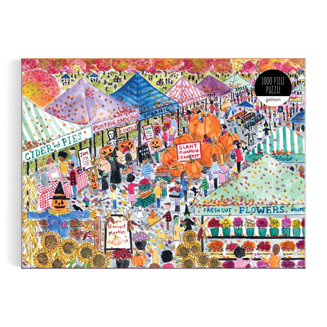 Galison: Michael Storrings Harvest Market 1000 Piece Puzzle
