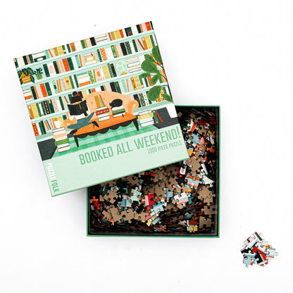 PuzzleFolk: Booked All Weekend 1,000 Piece Puzzle