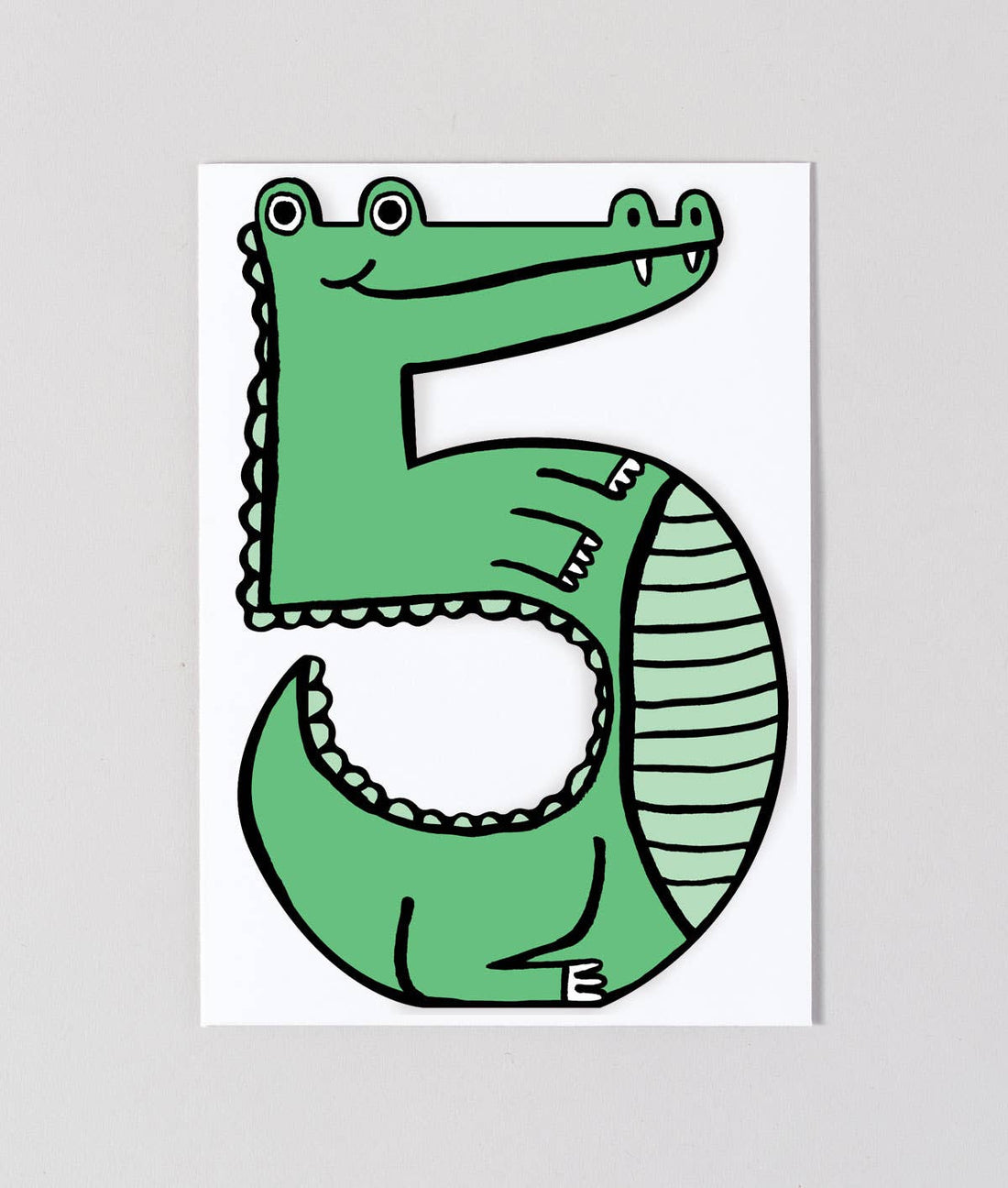 Wrap: Croc 5th Birthday Kid&