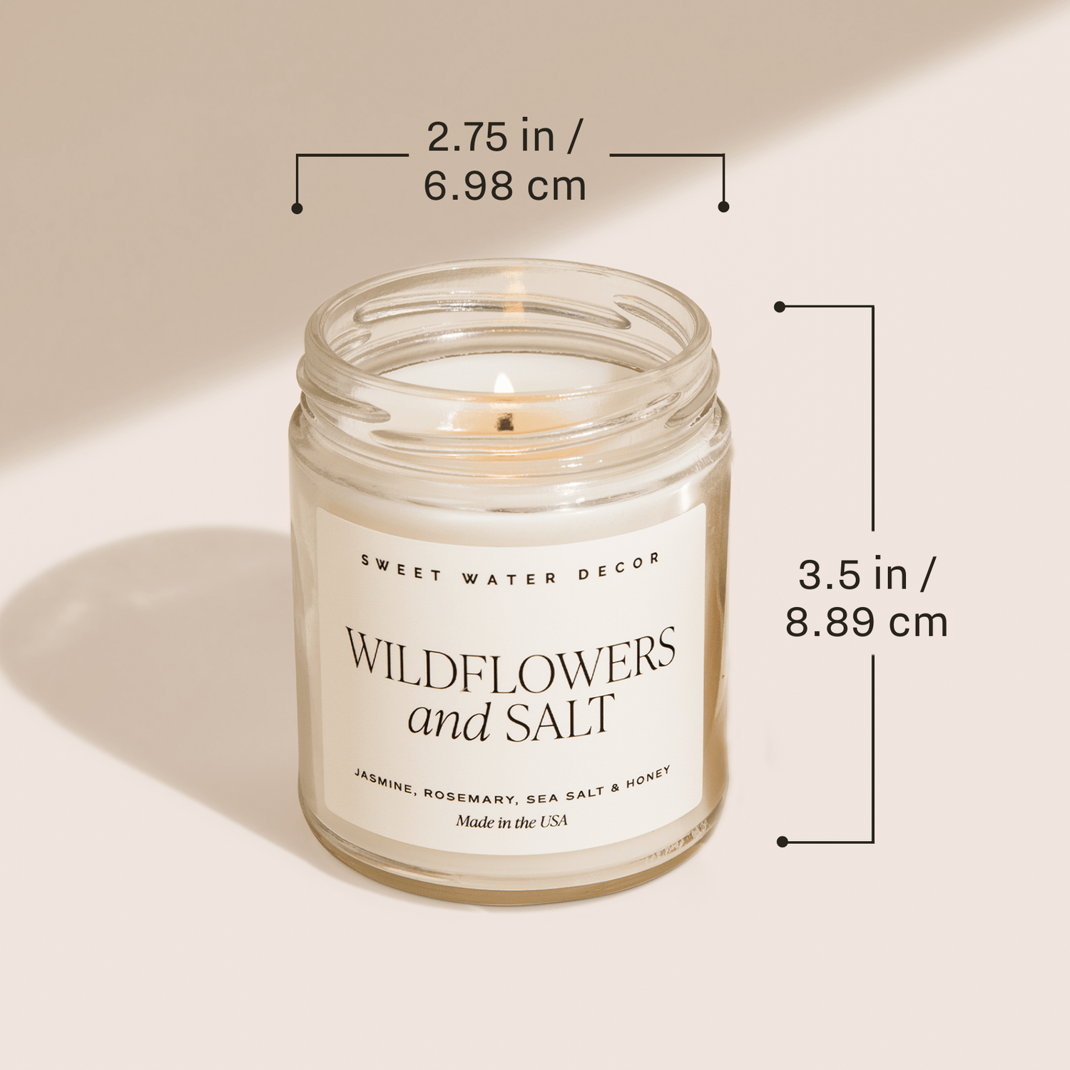 Sweet Water: Favorite Sweater 9 oz Soy Candle