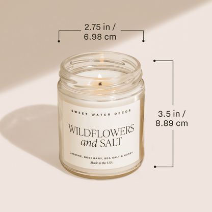 Sweet Water: Favorite Sweater 9 oz Soy Candle