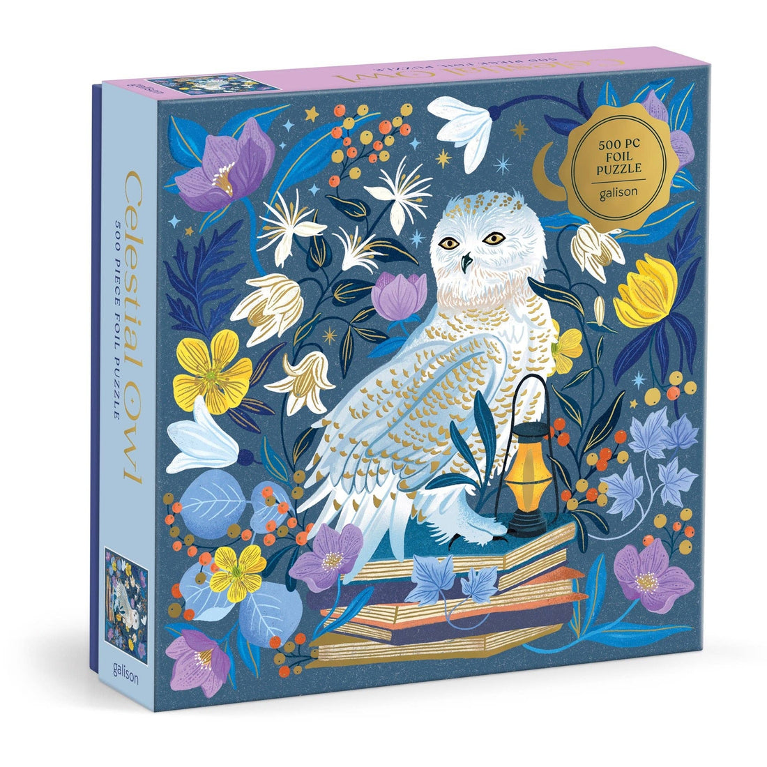 Galison: Celestial Owl 500 Piece Foil Puzzle