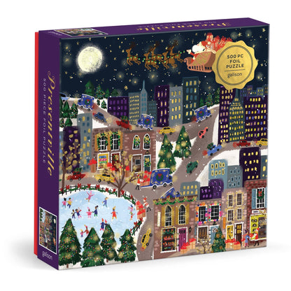 Galison: Joy Laforme Presentville 500 Piece Foil Puzzle