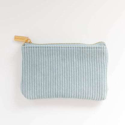 Glacier Corduroy Coin Pouch