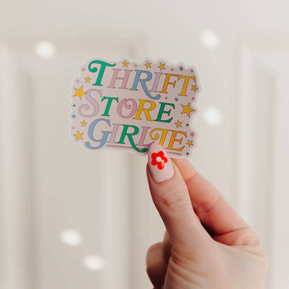 Thrift Store Girlie Sticker