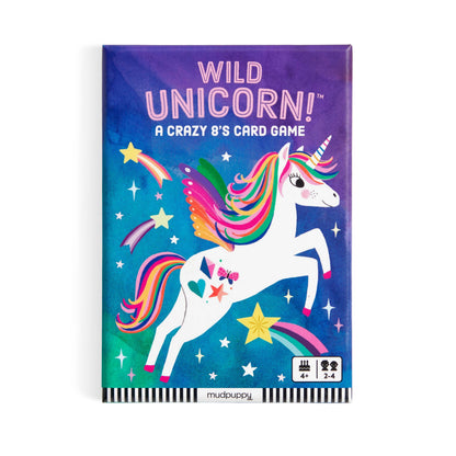 Mudpuppy: Wild Unicorn! Crazy 8&