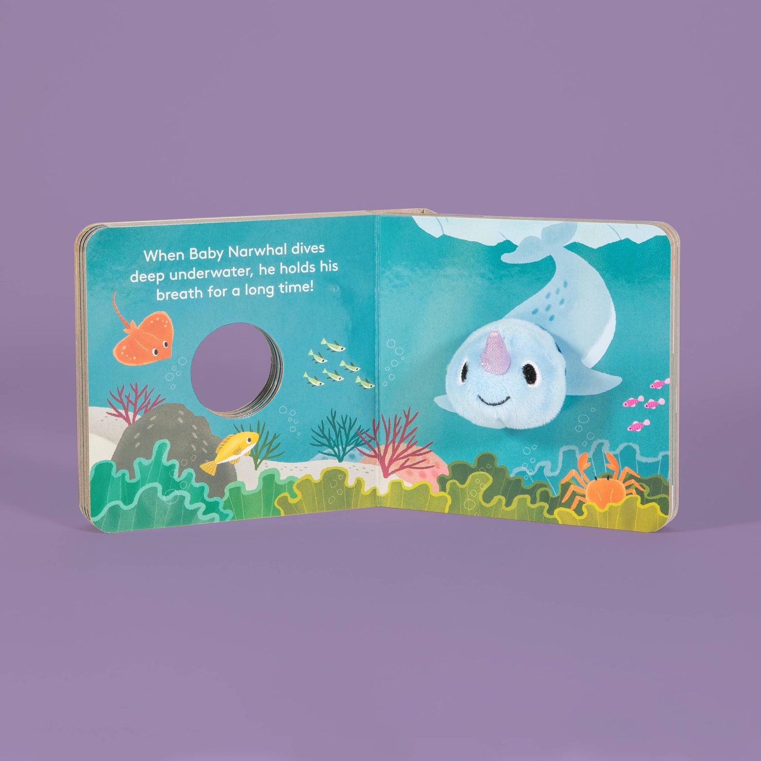 Baby Narwhal: Finger Puppet Board Book