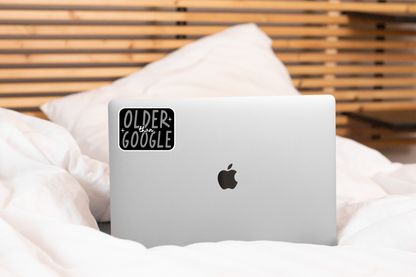 Older Than Google Sticker