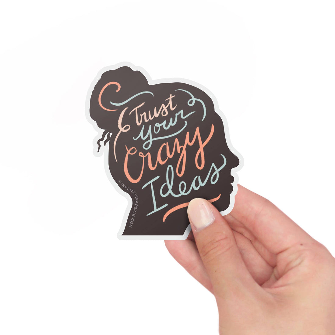 Trust Your Crazy Ideas Sticker