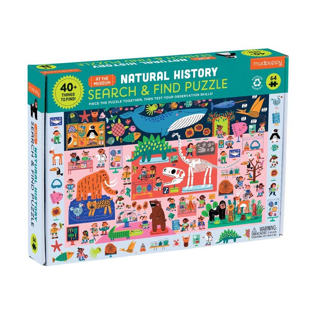 Natural History Museum Search &amp; Find Puzzle
