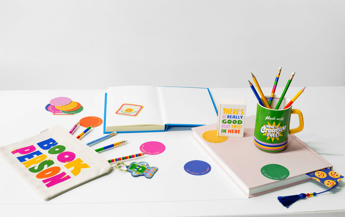Book Person, Canvas Pouch