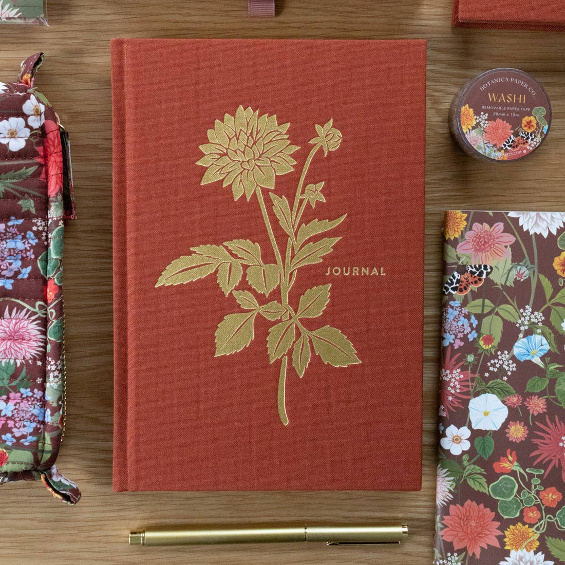 Russet Linen Bound Journal