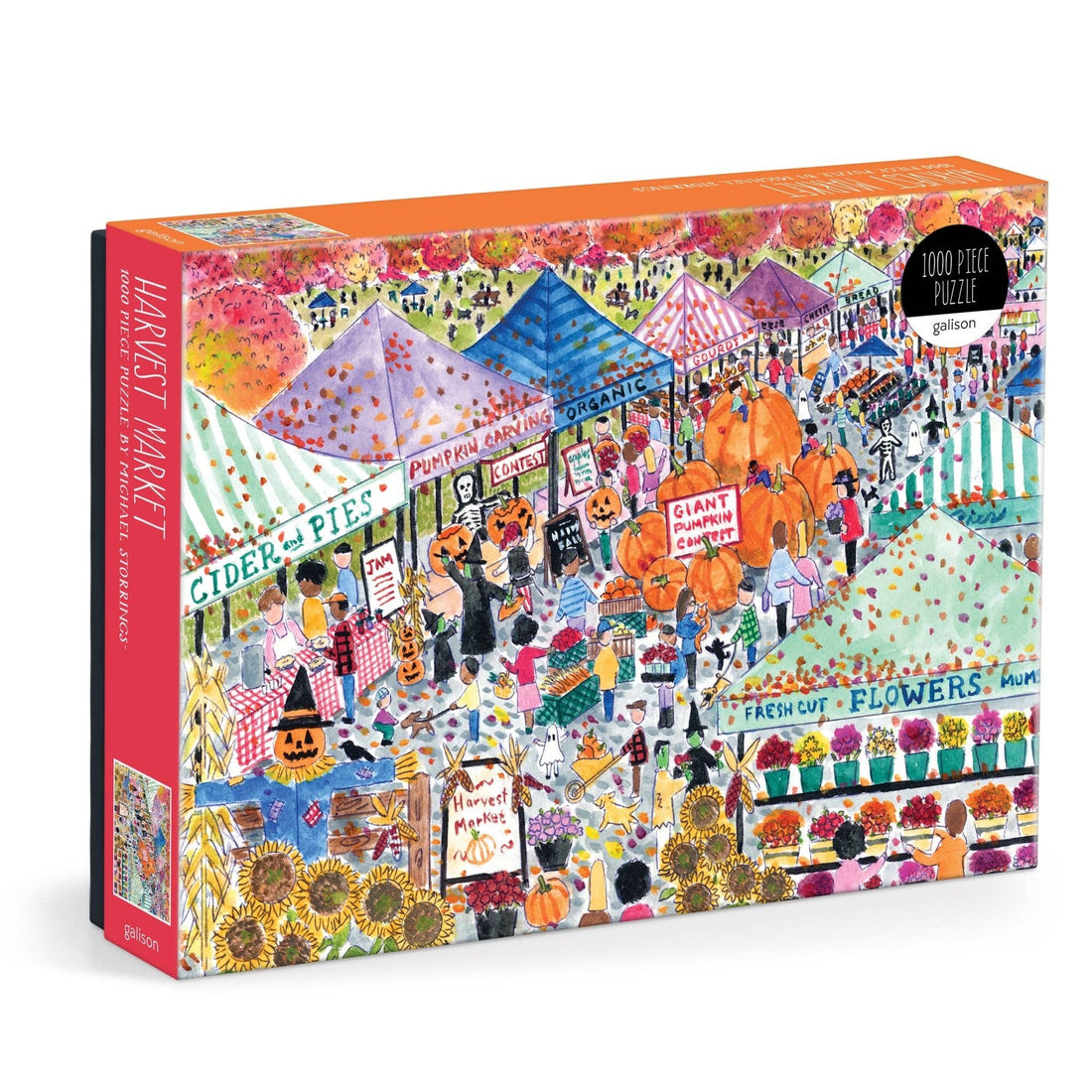 Galison: Michael Storrings Harvest Market 1000 Piece Puzzle