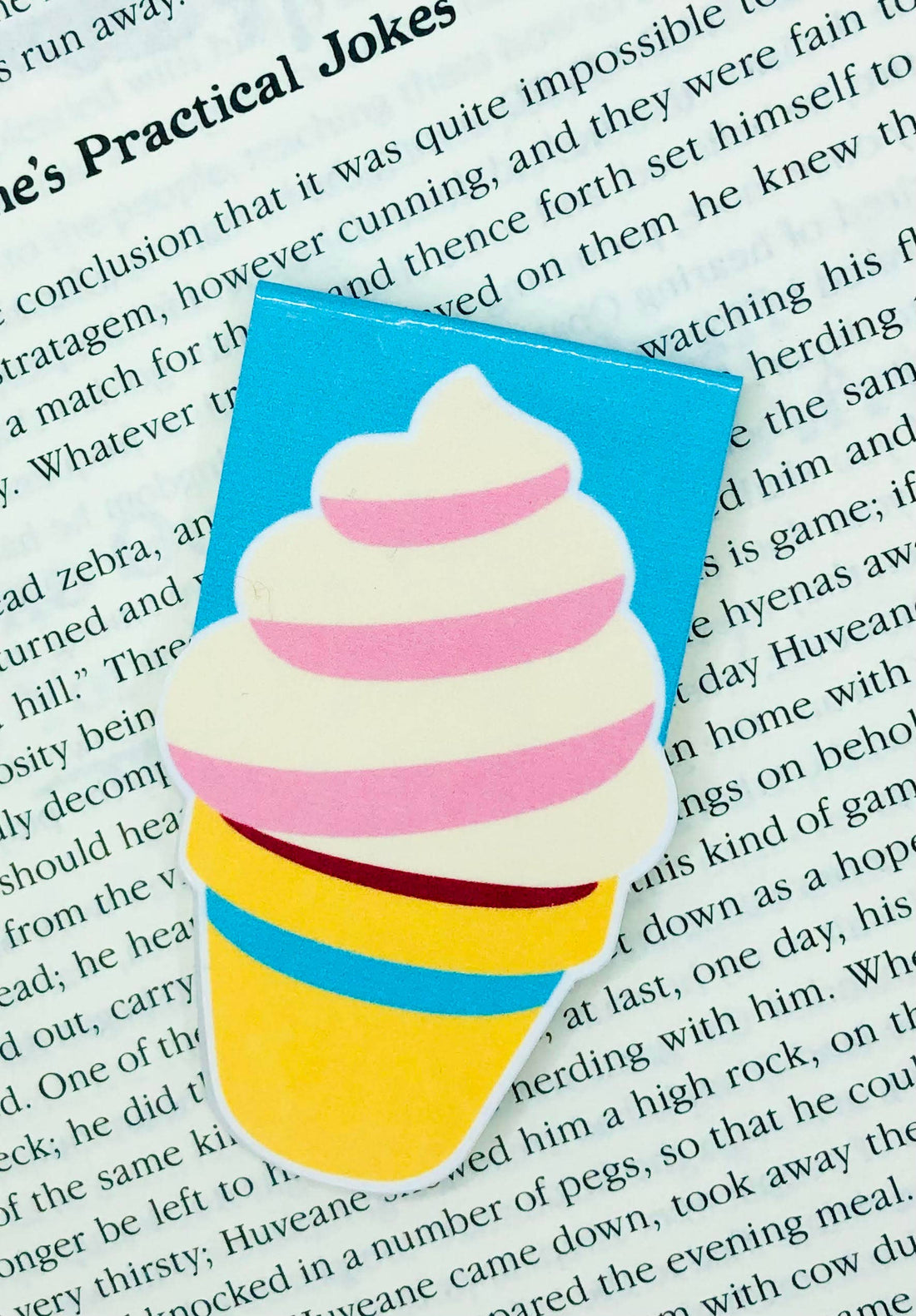 Ice Cream Magnetic Bookmark