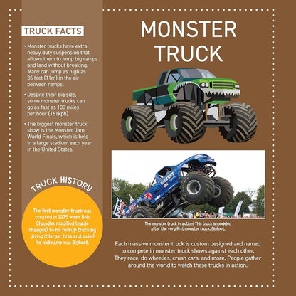 My Sticker Paintings: Trucks, 10 Massive Machines - Children’s Activity Book
