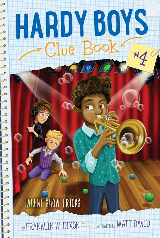 Hardy Boys: Talent Show Tricks, Clue Book 4 by Franklin W. Dixon