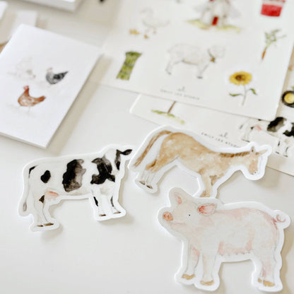 Emily Lex : Cow Sticker