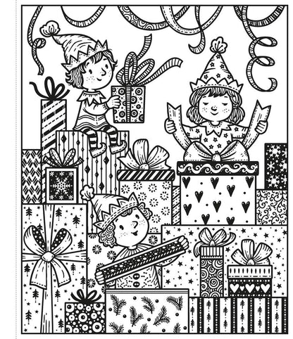 Enchanted Christmas Magic Paint Book: Usborne by Fiona Watt