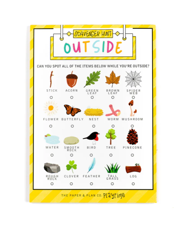 Playtime Pad® Outside Scavenger Hunt