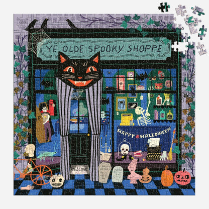 Galison: Ye Olde Spooky Shoppe 500 Piece Puzzle