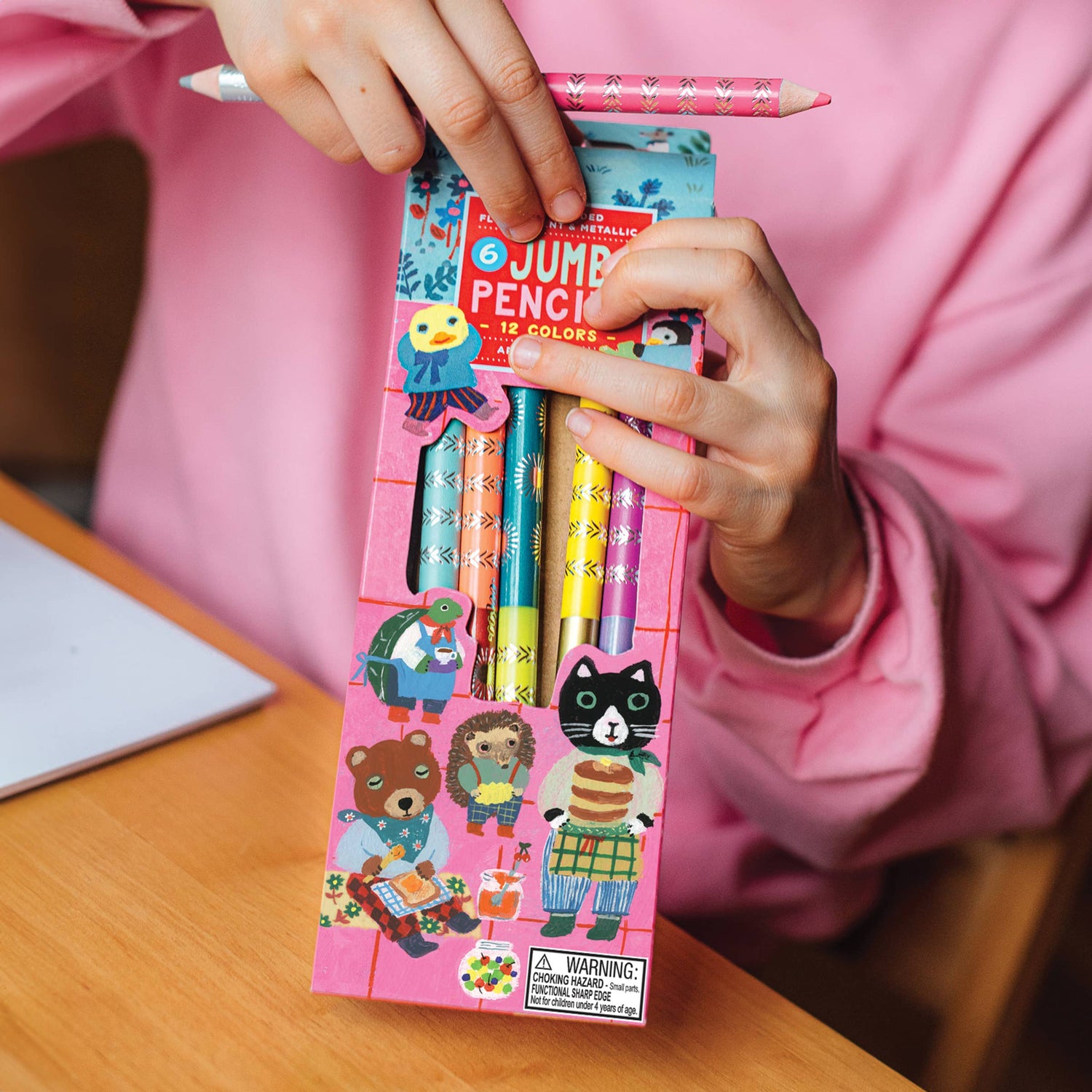 Sweet Celebration 6 Jumbo Special Color Pencils
