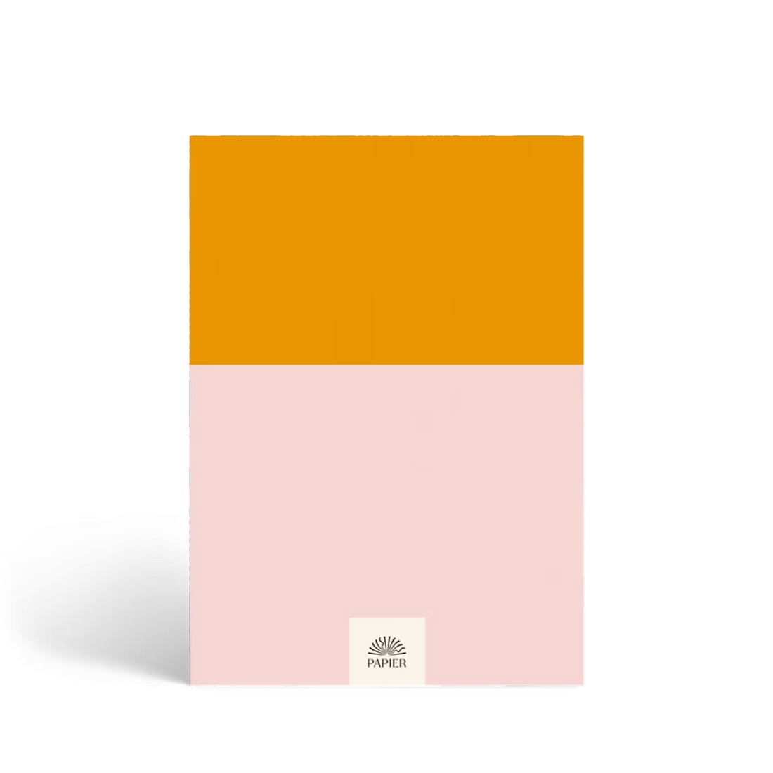 Colorblock Lined Notebook