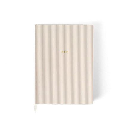 Neutral Stripe Soft Cover Journal
