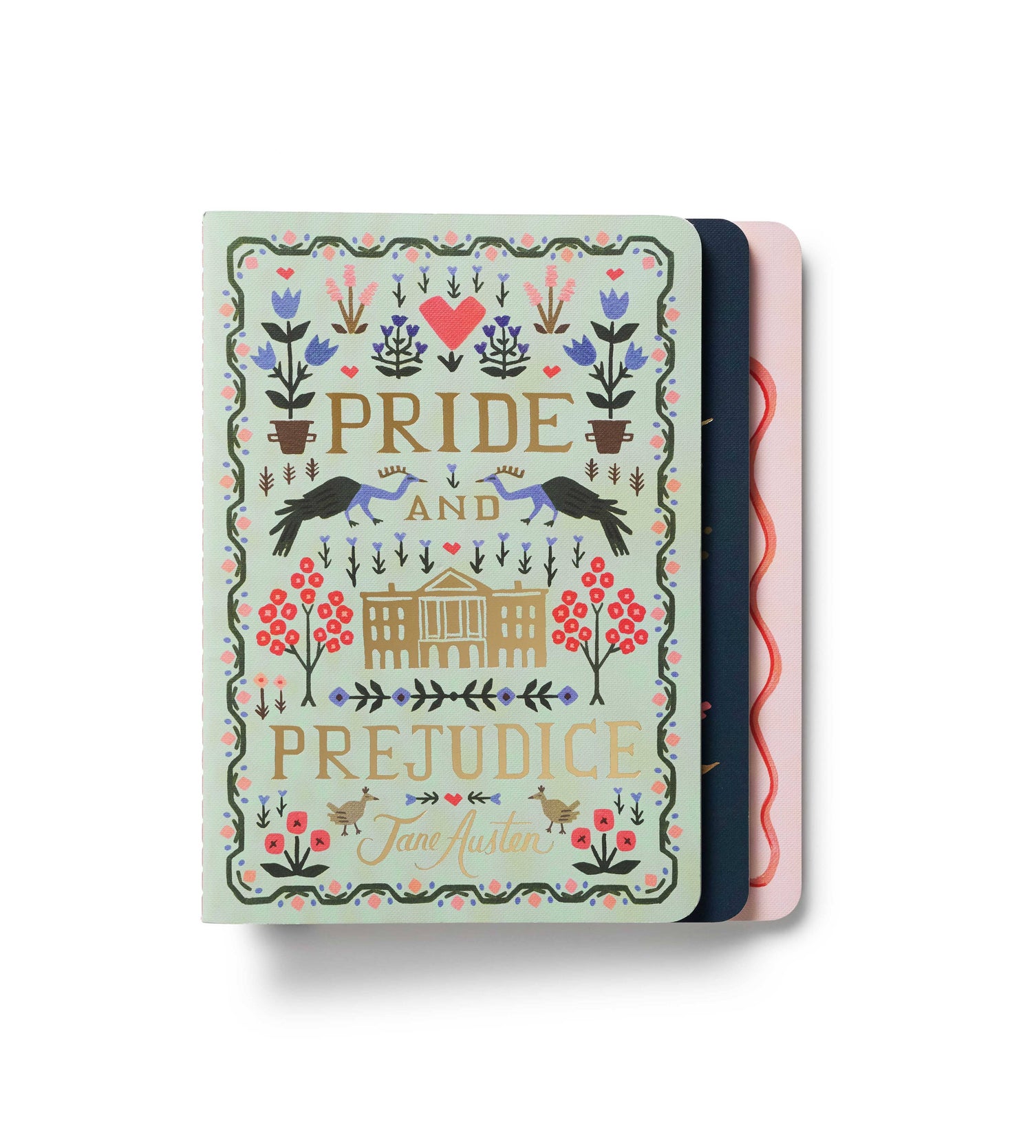 Rifle Paper: Set of 3 Jane Austen Notebooks