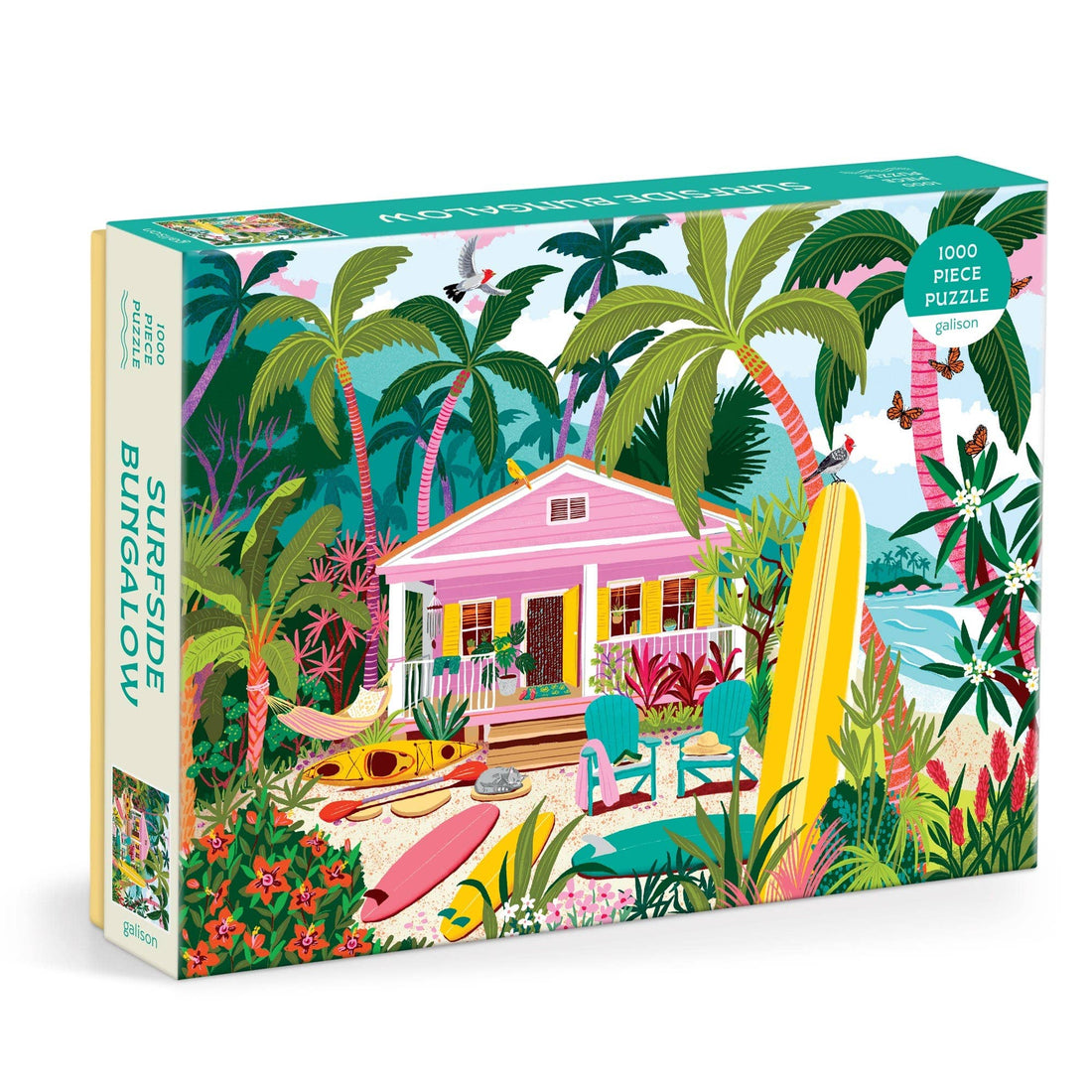 Galison:  Surfside Bungalow 1000 Piece Puzzle