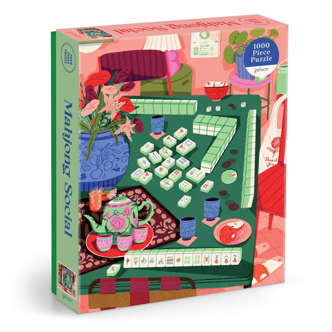 Galison: Mahjong Social 1000 Piece Puzzle