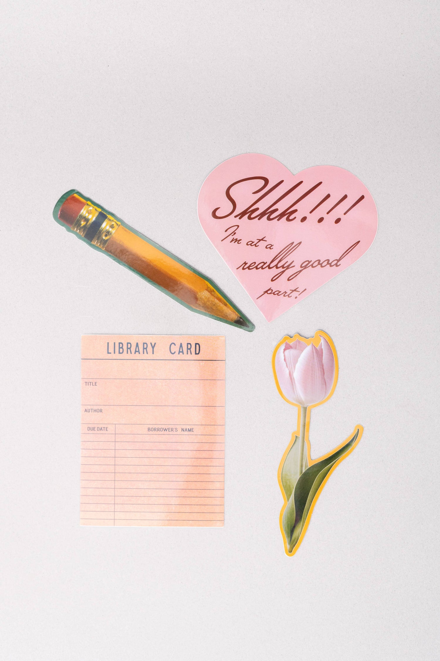 Ban.do: I Love Reading Stickers Set of 4