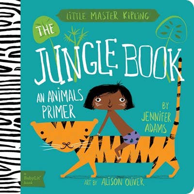 The Jungle Book: A BabyLit Animals Primer - Board Book