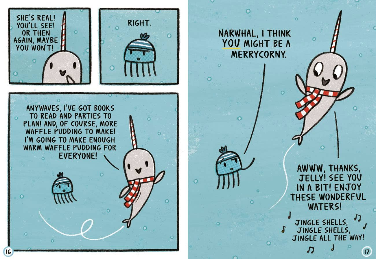 Happy Narwhalidays by Ben Clanton