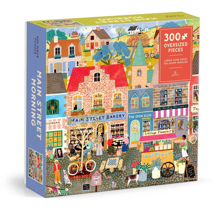 Galison: Main Street Morning 300 Piece Puzzle