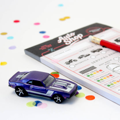 Tiny Town™ Play Notepad - Auto Shop