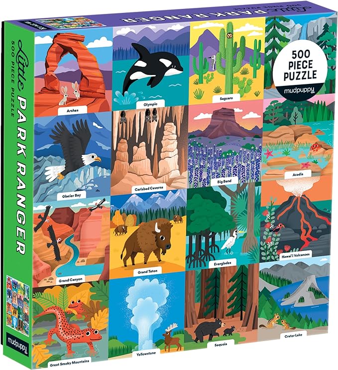 Little Park Ranger 500 Piece Family Puzzle from Mudpuppy