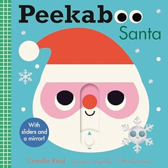 Peekaboo Santa by Camilla Reid