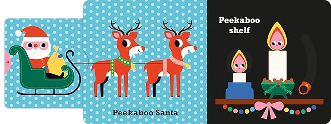 Peekaboo Santa by Camilla Reid