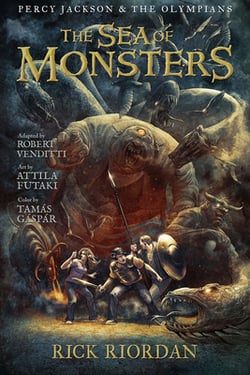 The Sea of Monsters Graphic Novel Book 2 by Rick Riordan