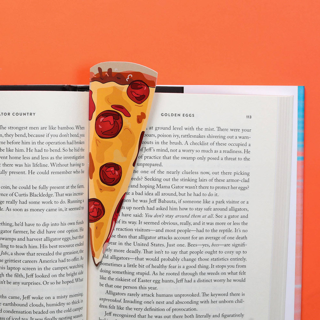Pepperoni Pizza Bookmark (it&