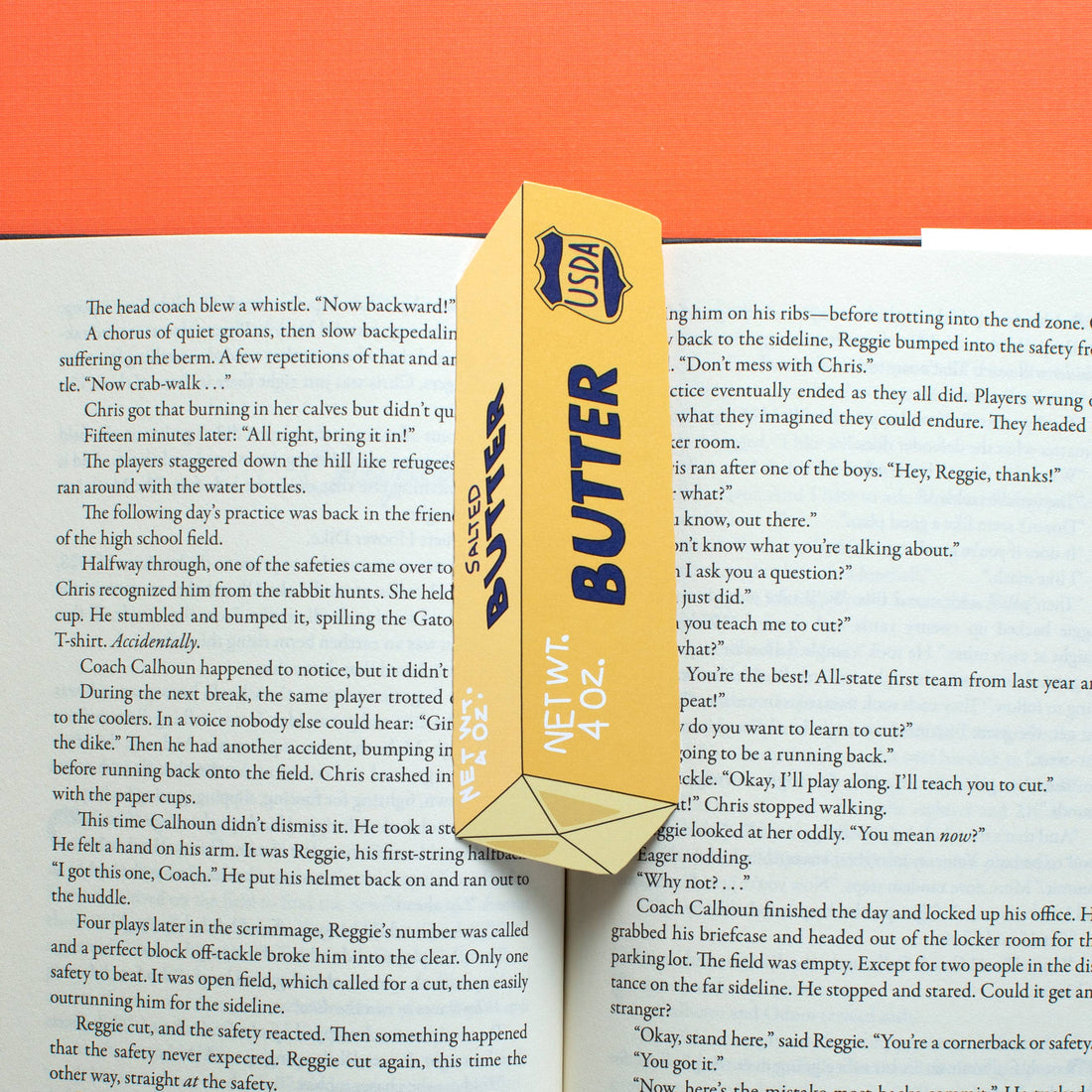 Stick of Butter Bookmark (it&