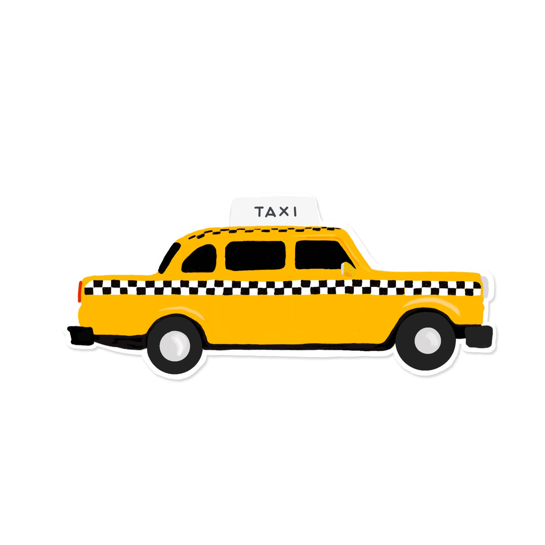 Taxi Sticker | Taxi Cab Sticker